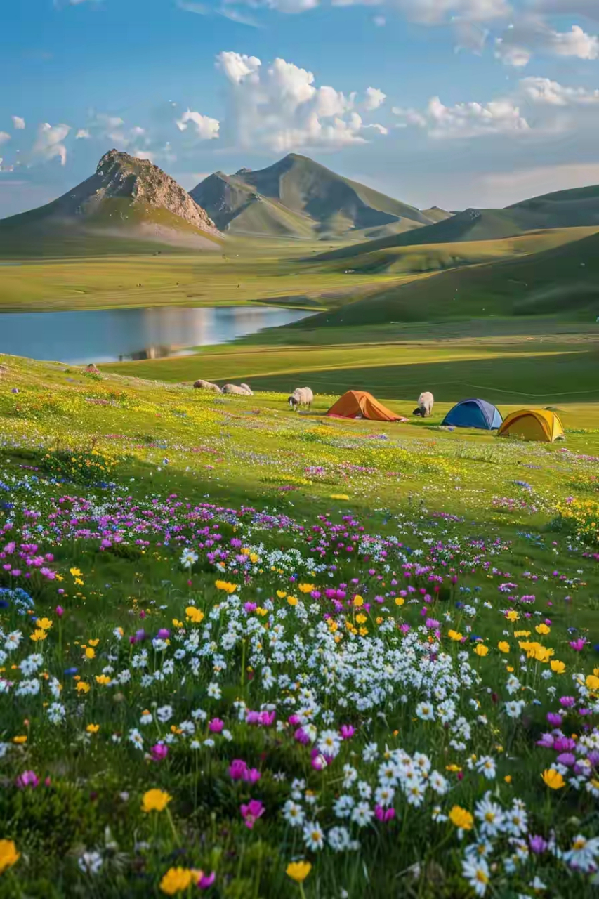 美丽的草原,令人心醉神迷 #风景# #壁纸