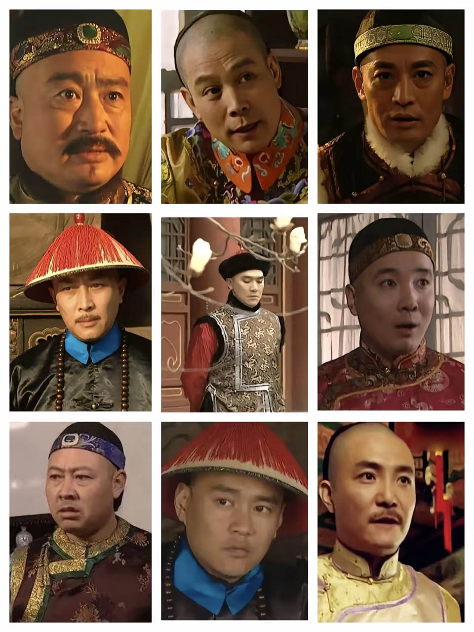 《雍正王朝》的九子夺嫡,用一句话形容一下各位阿哥们经典台词.