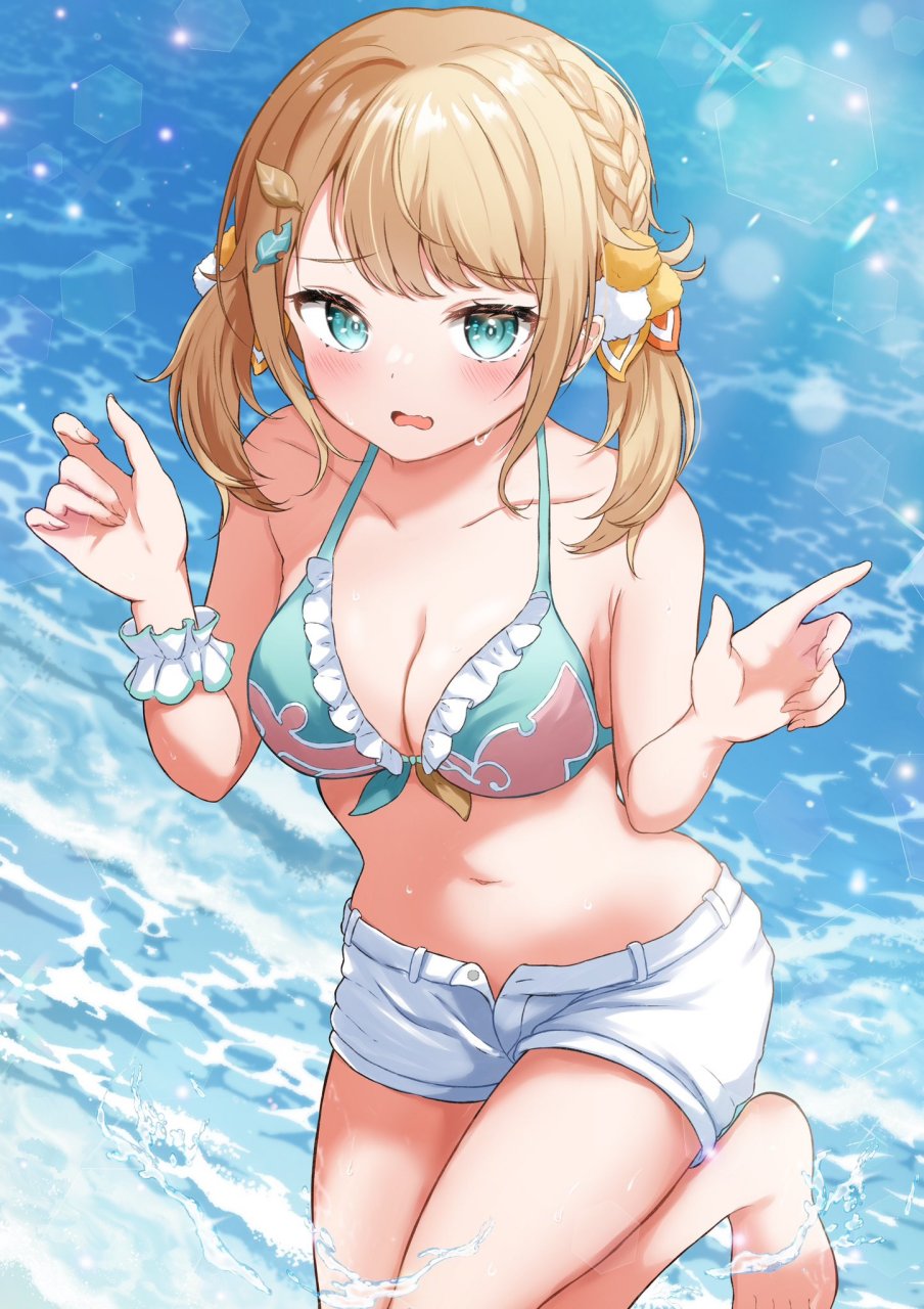 二次元# 水着少女,感觉蛮不错的[三哈] twi:@lovelive765pro2