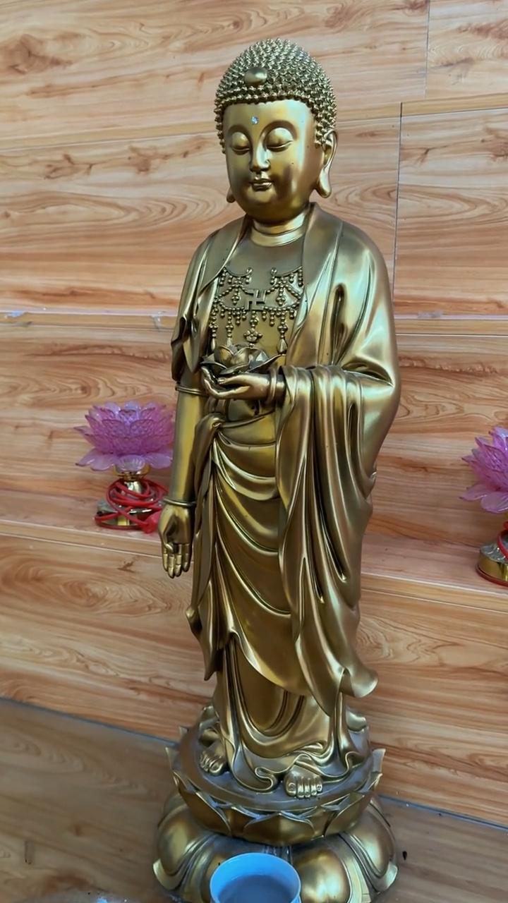 大悲禅寺内的阿弥陀佛立像