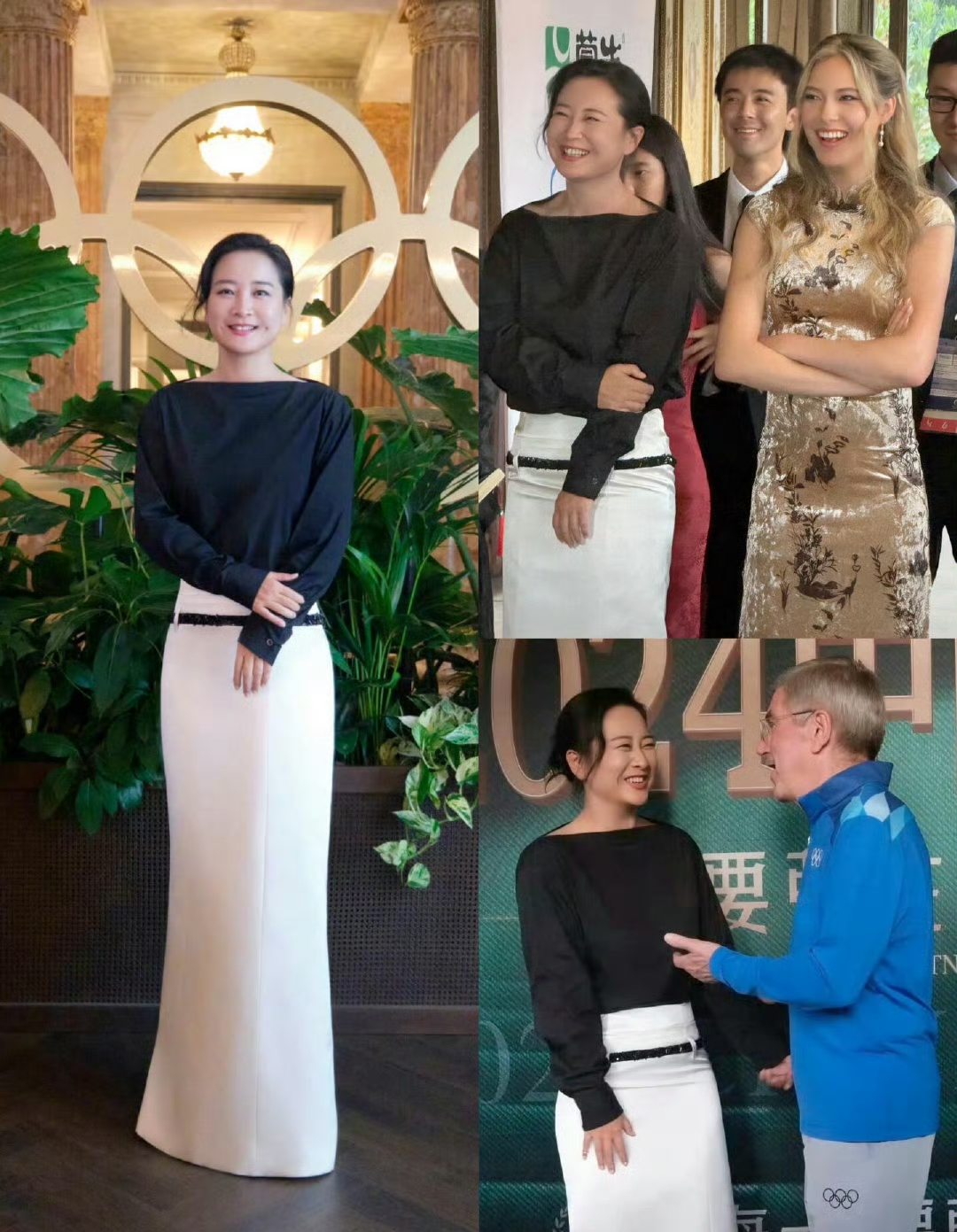 网友说贾玲瘦了之后变得开心了也没有反弹现在的她自信美丽侧颜好