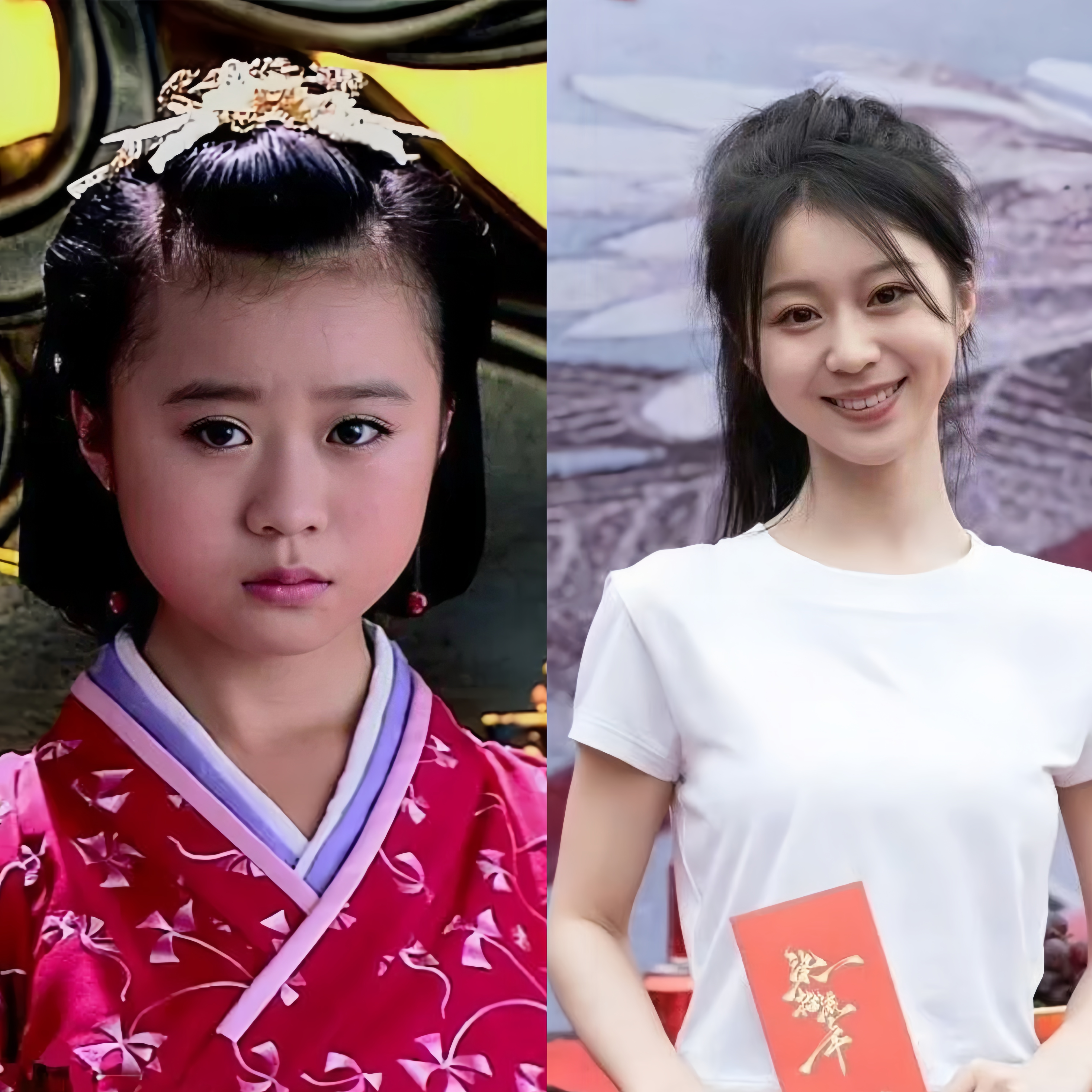 美人心计里的嫣儿都长这么大了,女大十八变,感觉褪去婴儿肥后,整个人