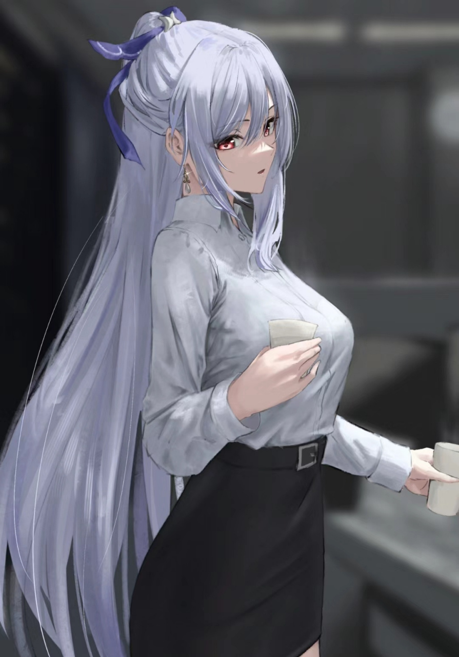 穿包臀裙的小姐姐也太美了吧!#二次元