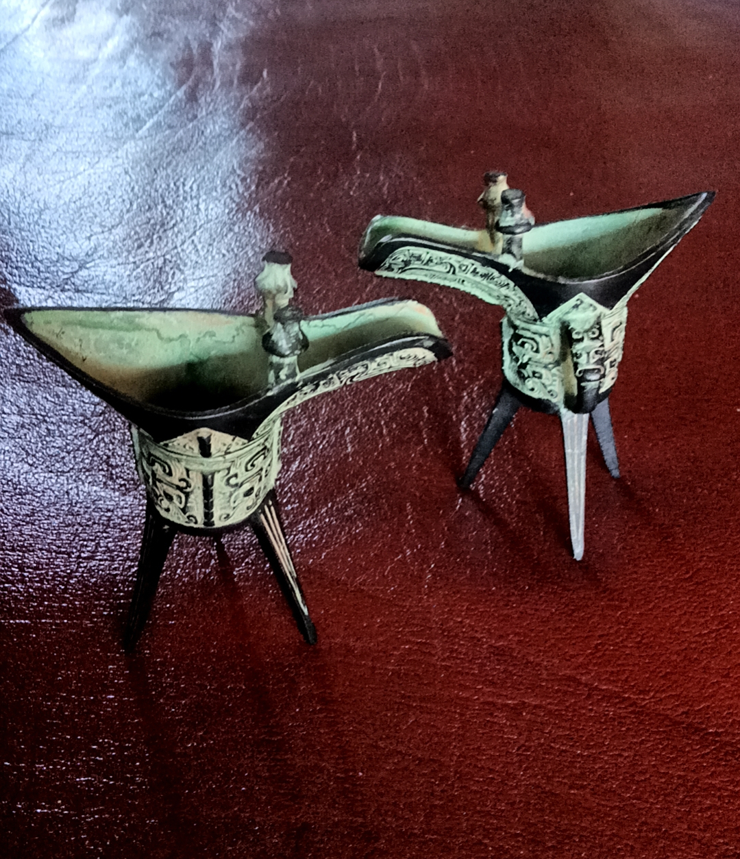 《青铜爵杯》一对