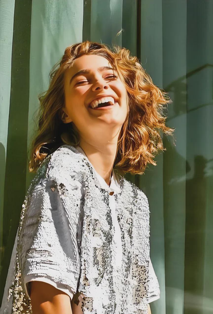 第一种,性格开朗的人.