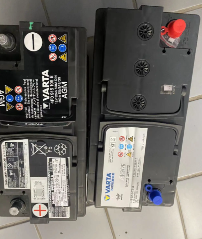 开了七年的奥迪a4l,换个蓄电池