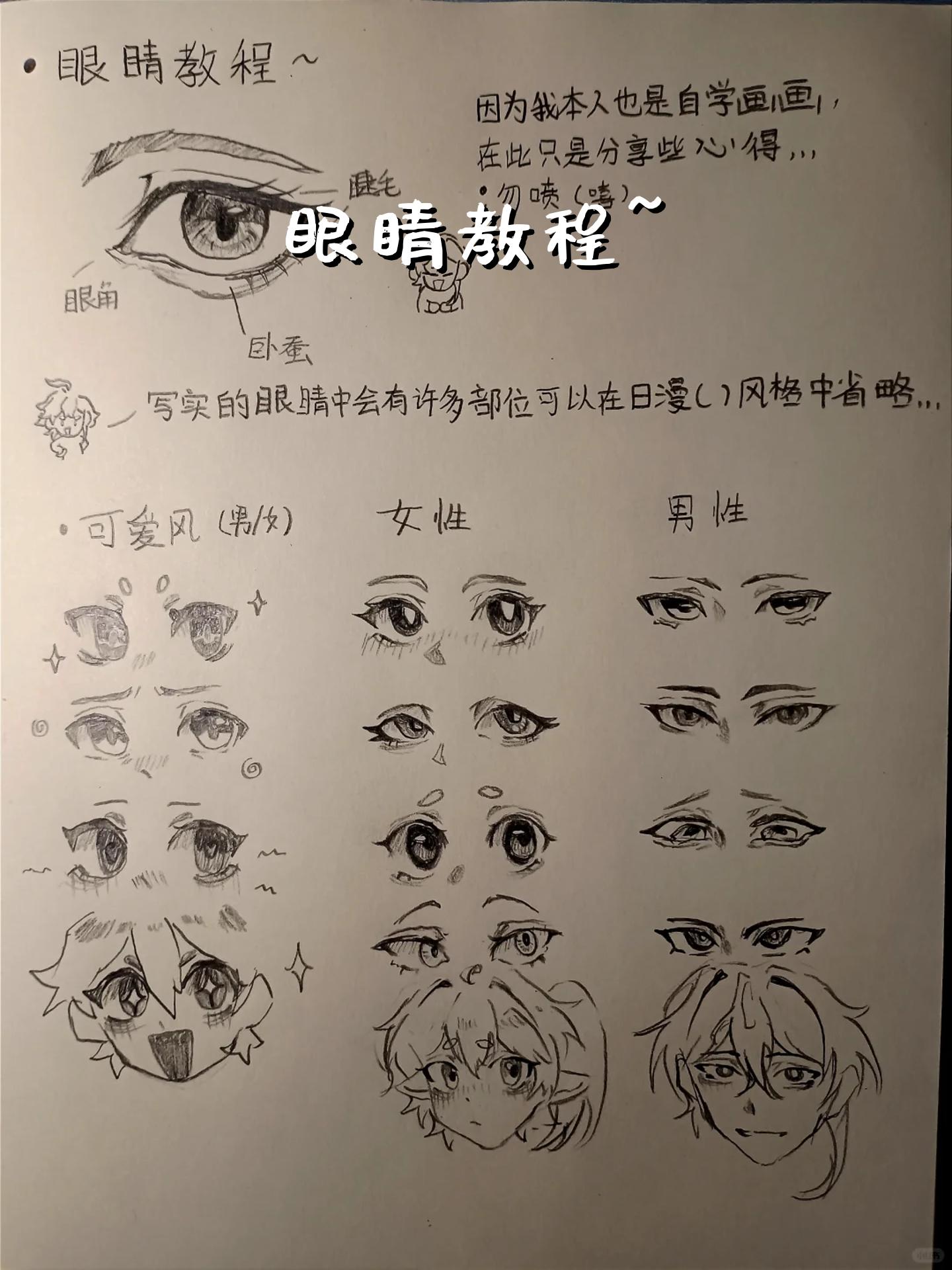 插画师怎样练成的男生常见刘海138 零基础学画画 ~q版男生常见刘海