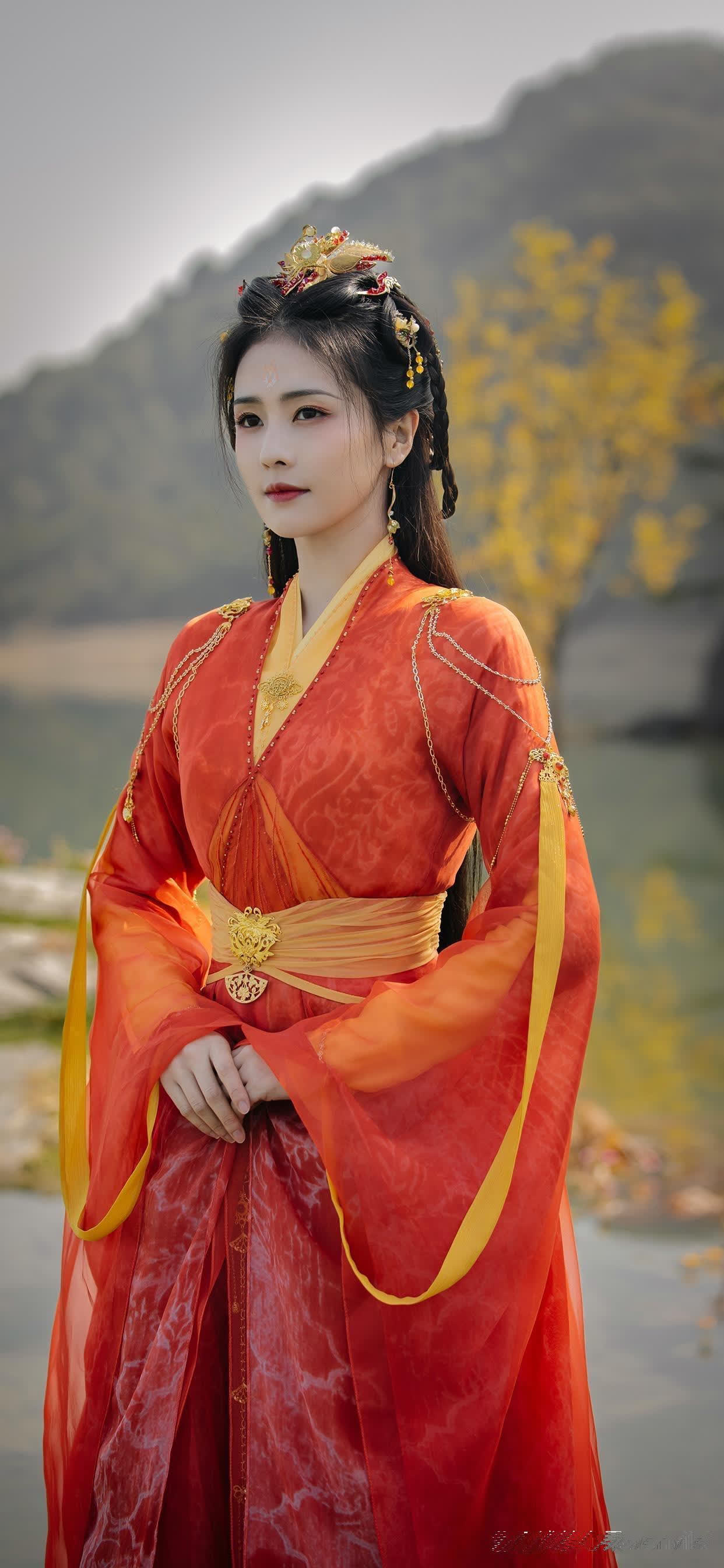 白鹿绝美剧照