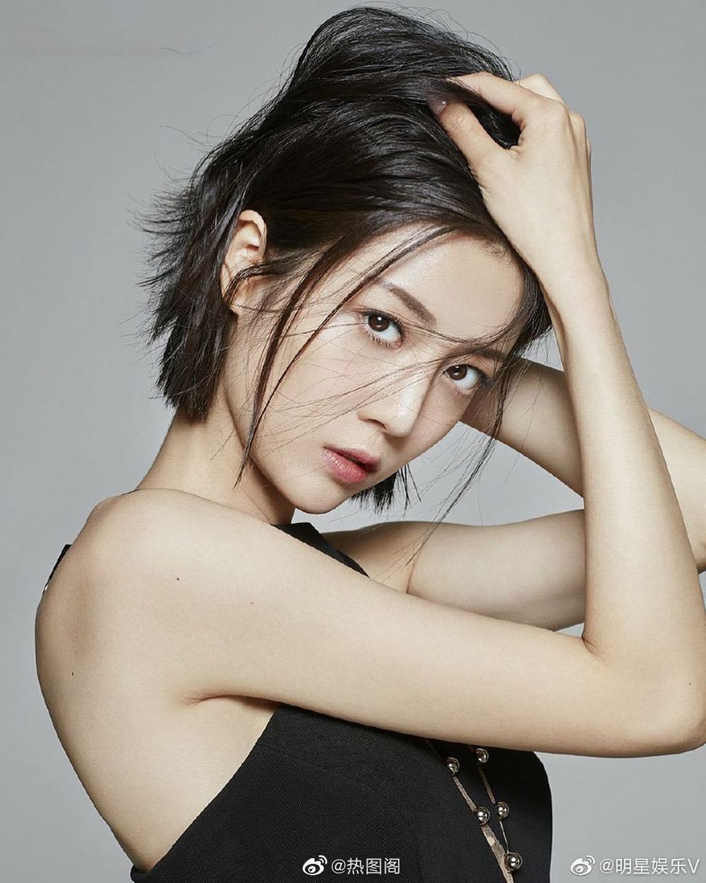 李溪芮# 短发颜神,美目带电哦!