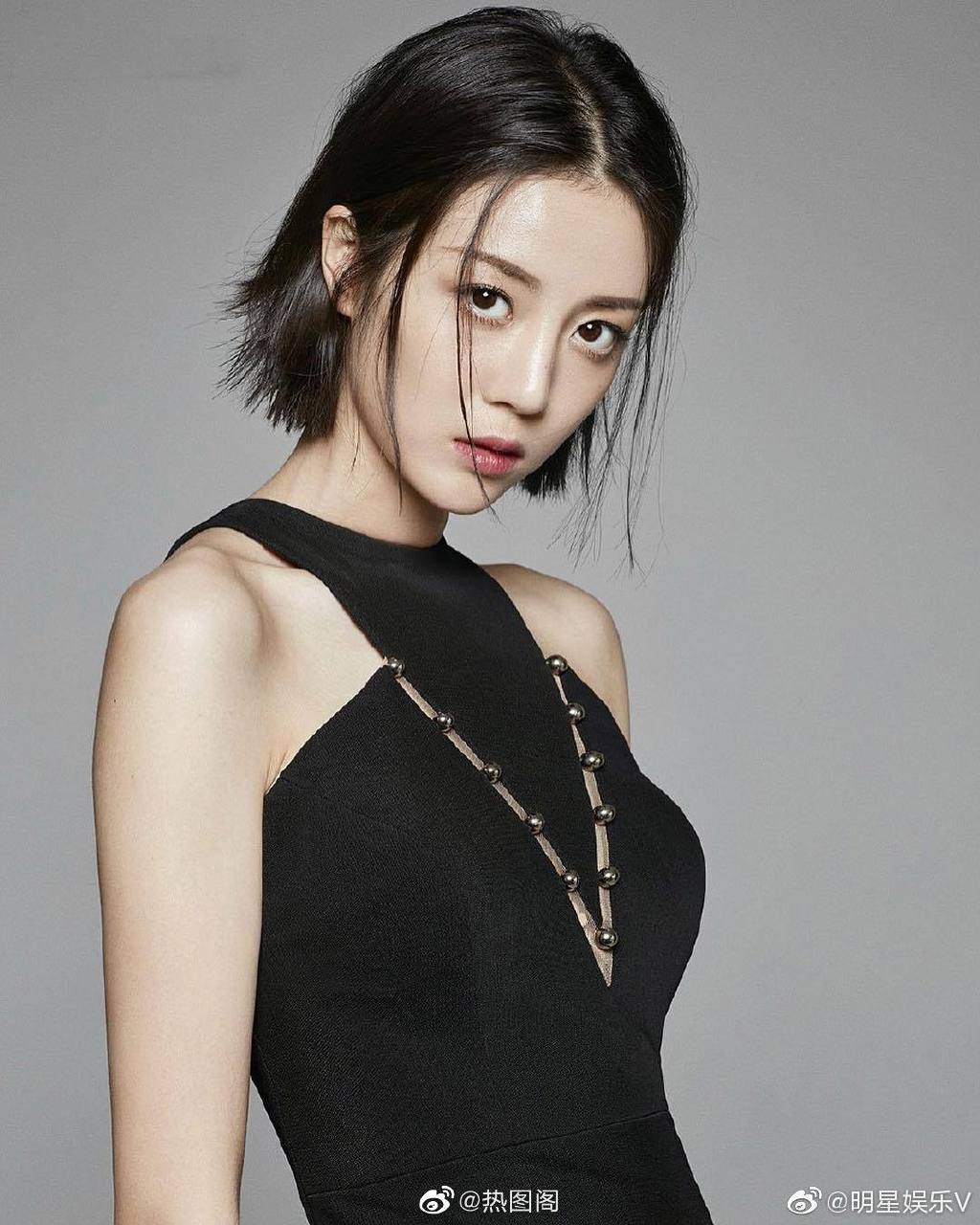 李溪芮# 短发颜神,美目带电哦!