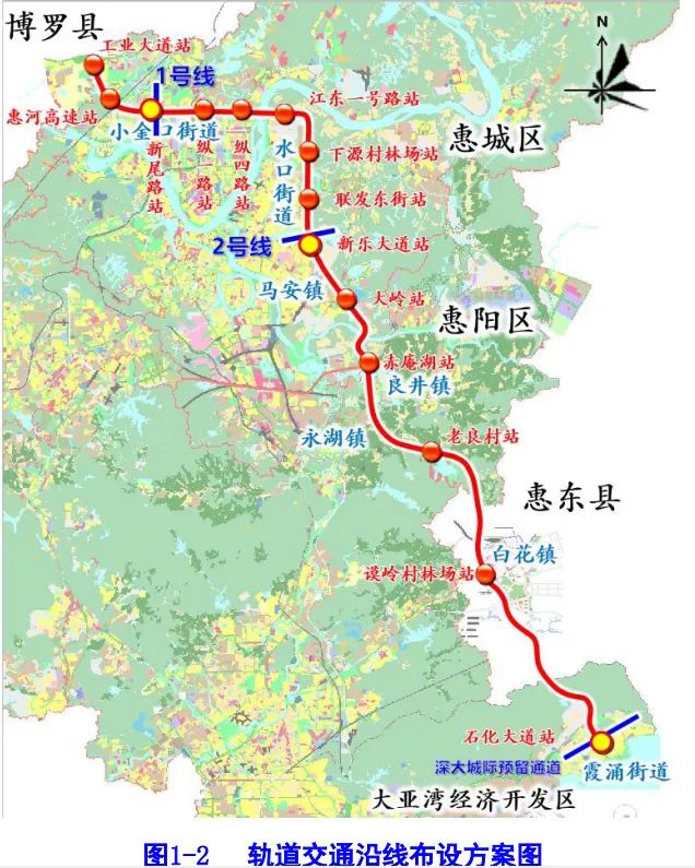 惠州1号公路线路图图片