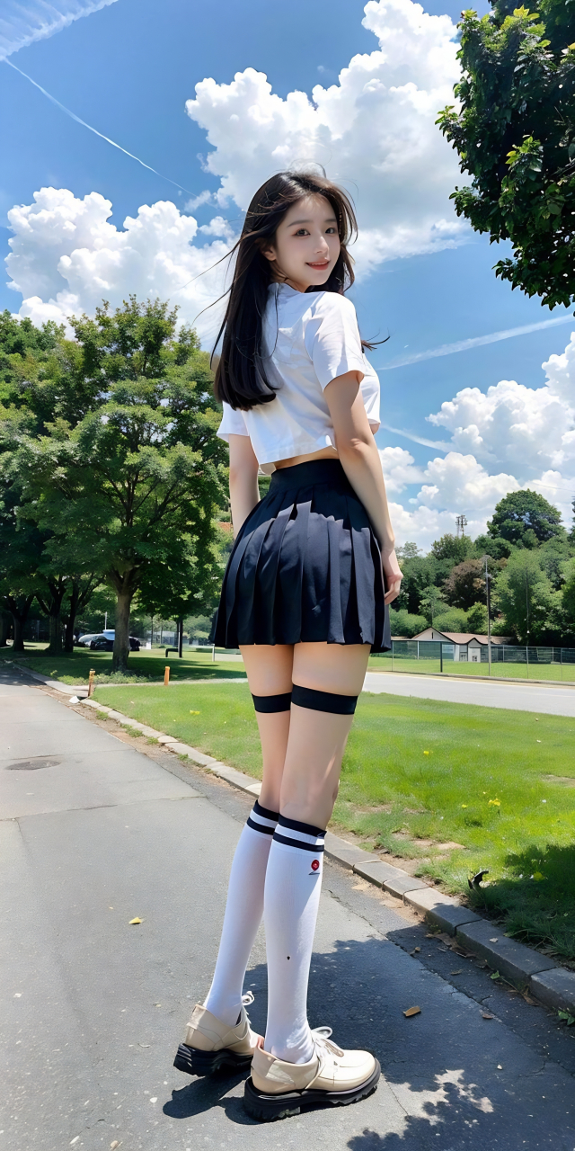 jk长腿妹子#图文动态同步大赛