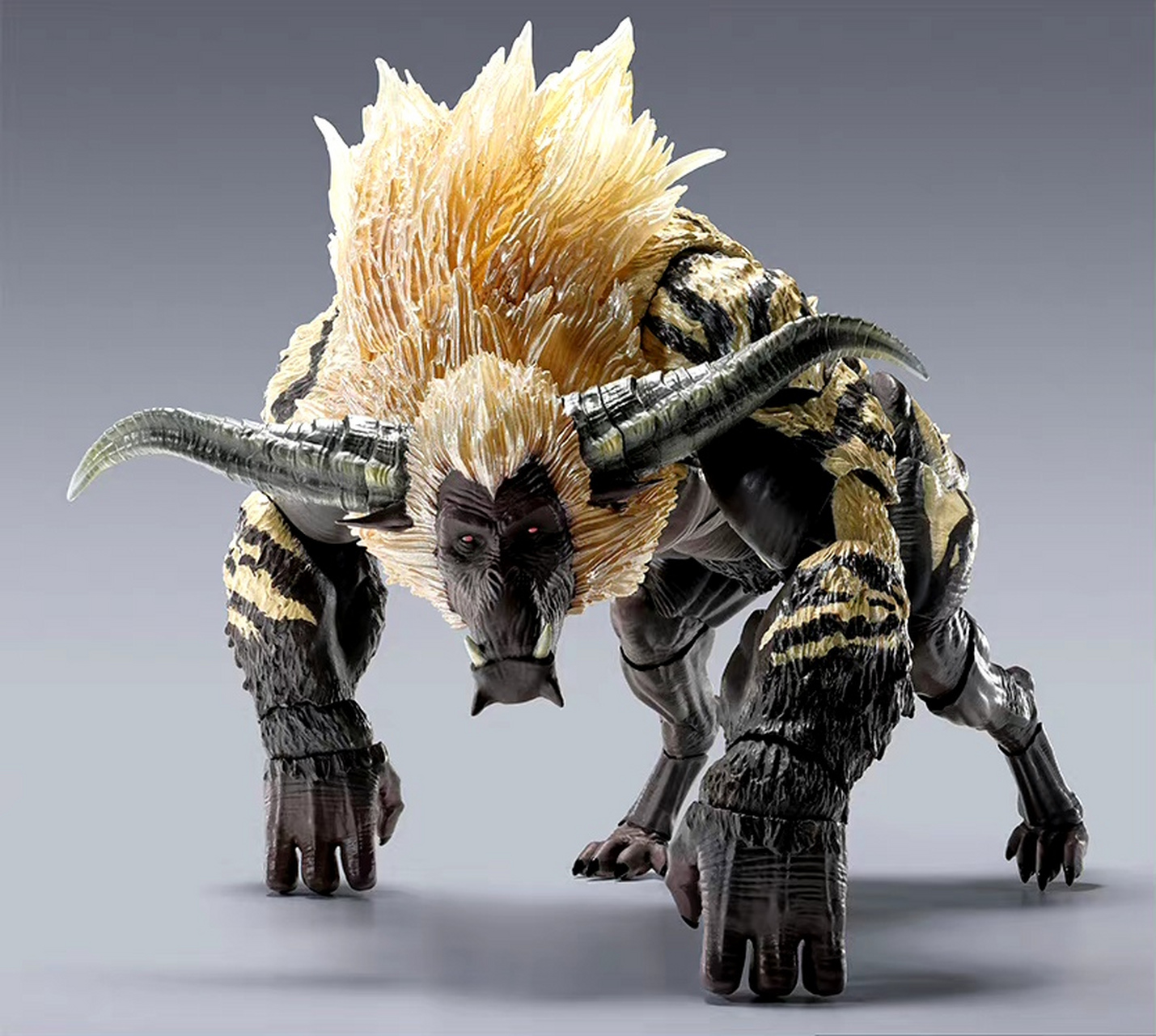 h.monsterarts 怪物猎人系列 激昂金狮子,全高20厘米.