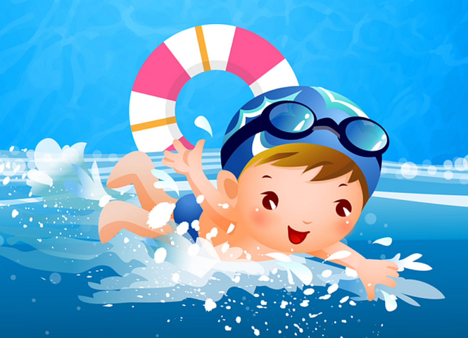 游泳不仅能让身体得到锻炼和放松,对心理也会起到放松和减压的作用,在