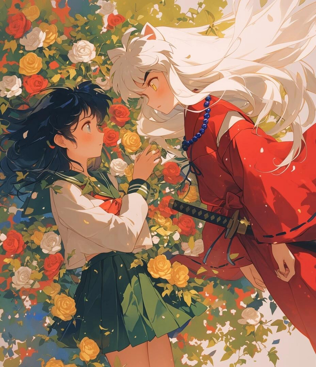 命运的红线一旦断了, 就再也不会再接上——犬夜叉穿越时空的爱恋