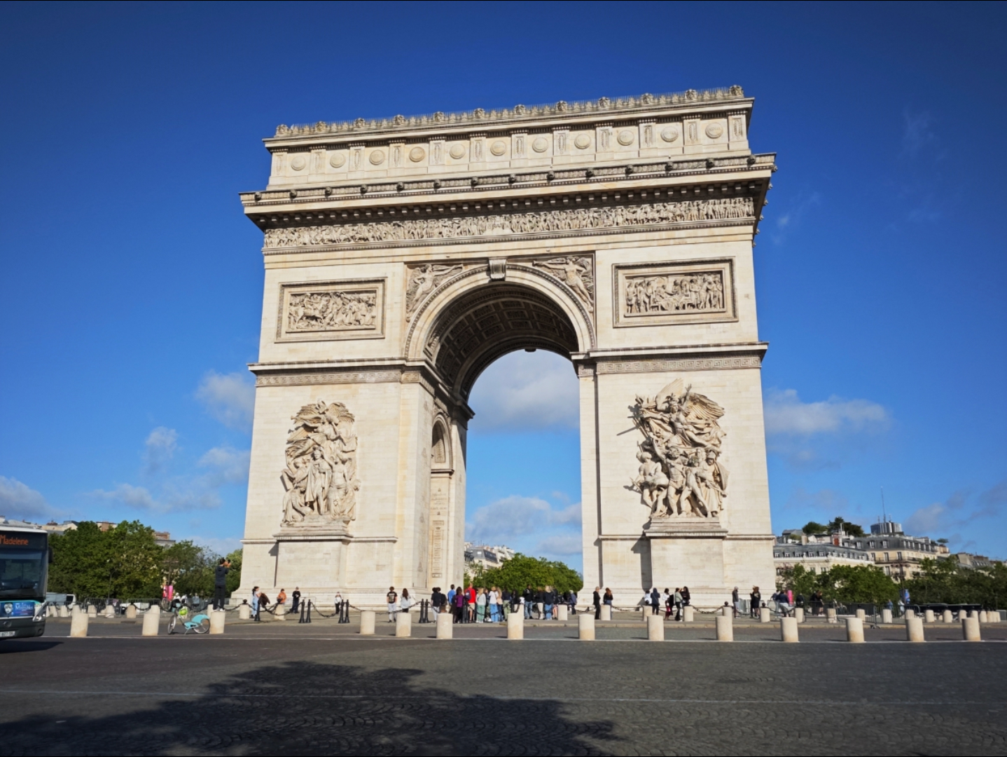 奥运健康行# 巴黎凯旋门是拿破仑为纪念奥斯特里茨战争的胜利而建的