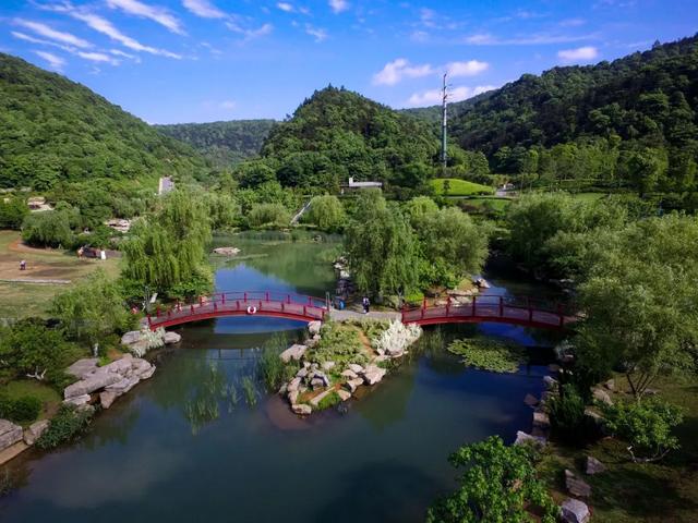 桃花岭景区图片