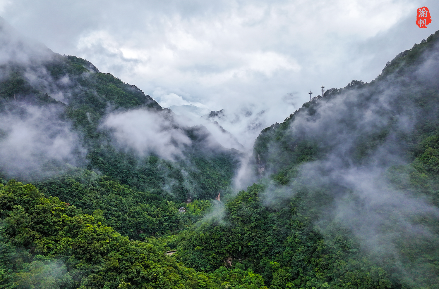 神农架官门山景区图片