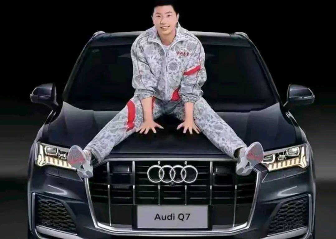 国乒队长大满贯马龙,座驾极低调,仅是一辆价值70万奥迪纯电车