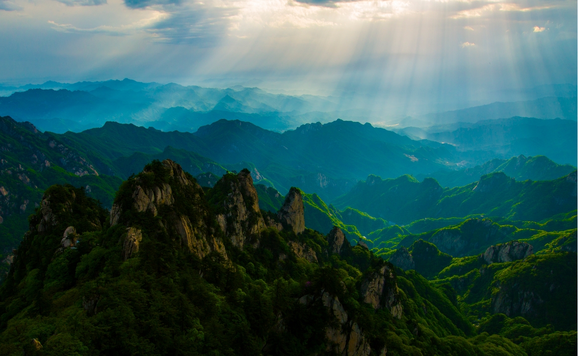 曲阳尧山图片