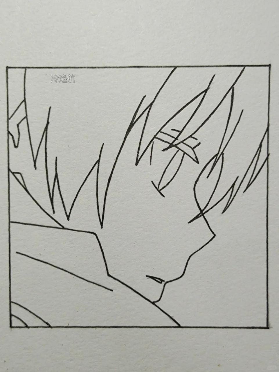 动漫人物绘画教程 人物头像手绘