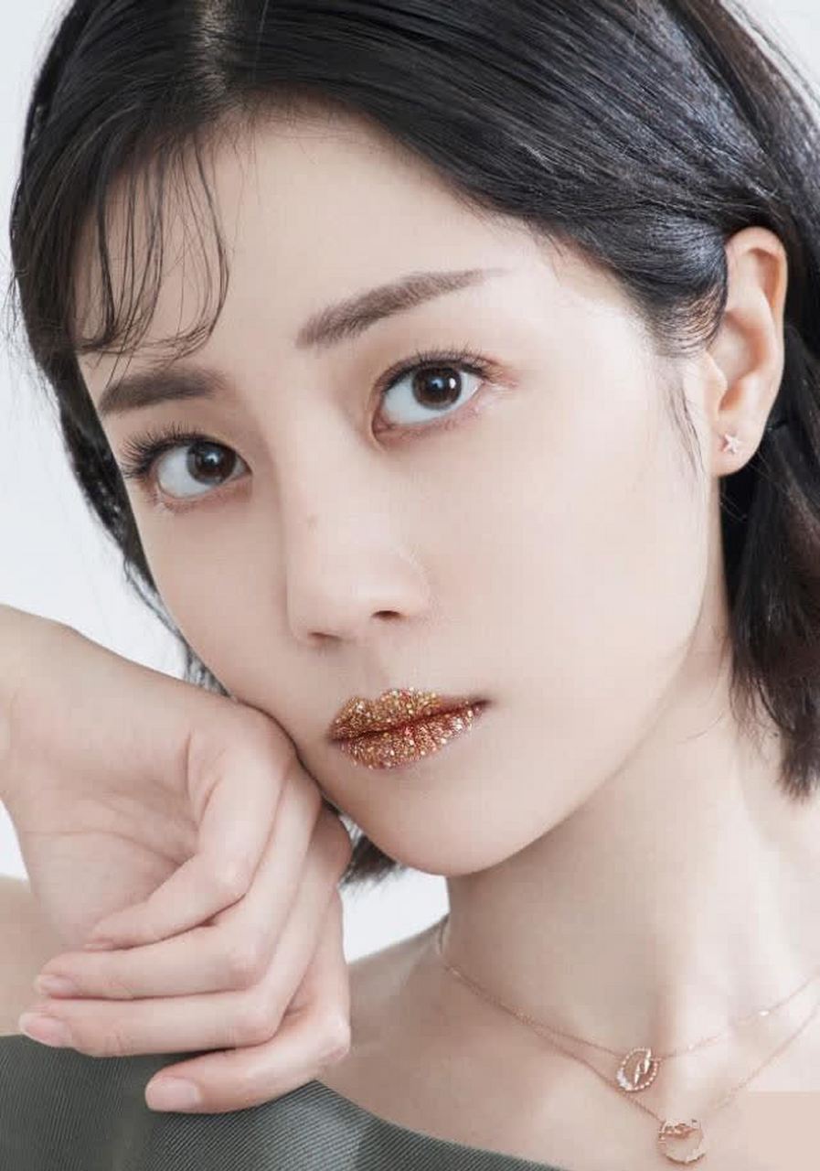 李溪芮时尚彩妆,温柔甜美小仙女