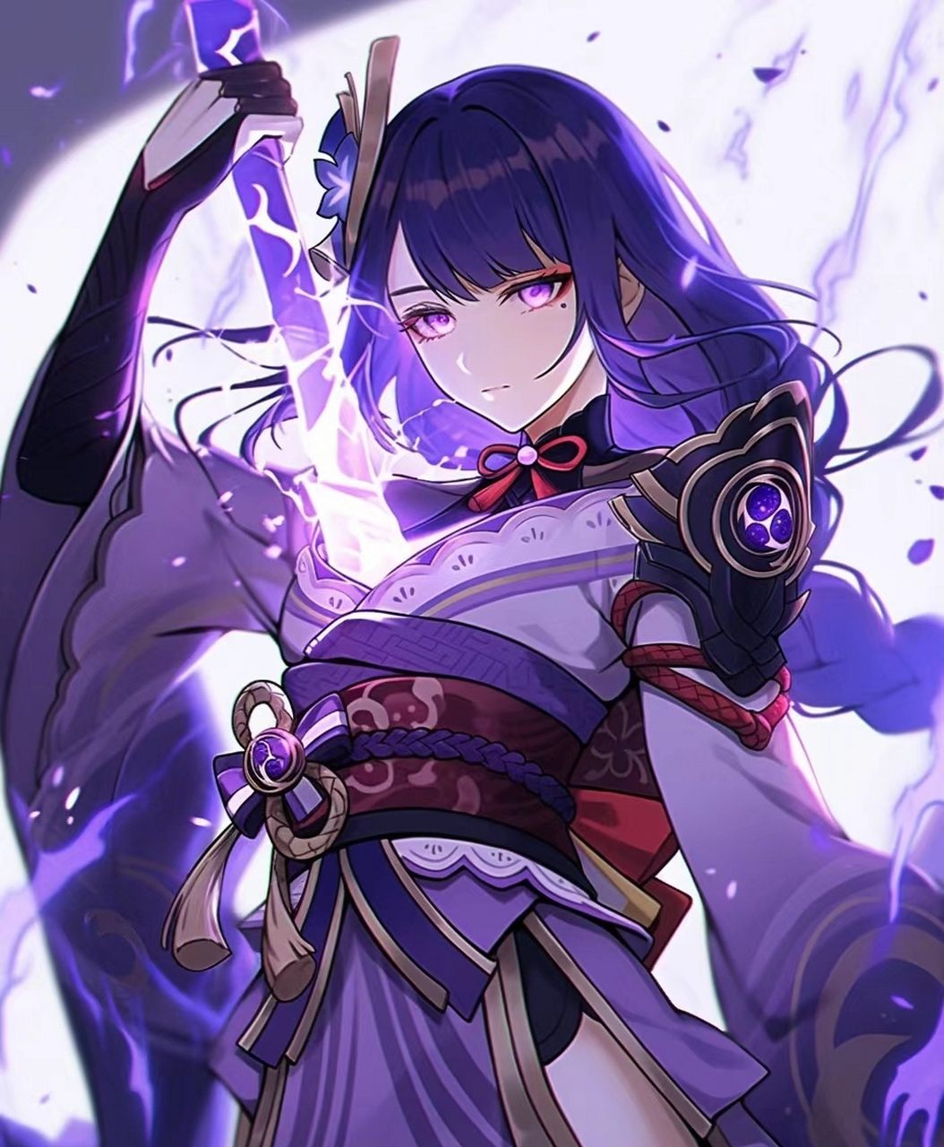 拔刀的雷电将军也太美了吧!#原神