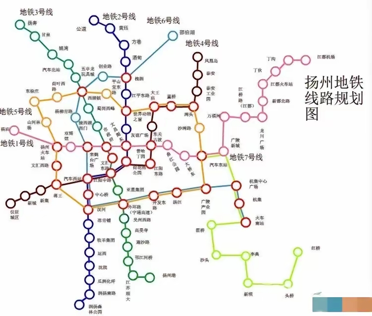 镇江地铁规划图片