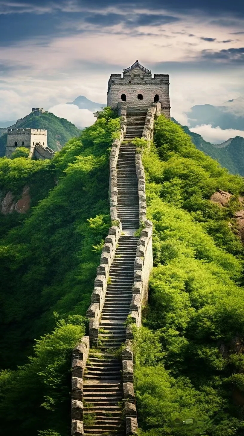 万里长城高清手机壁纸 #动态连更挑战