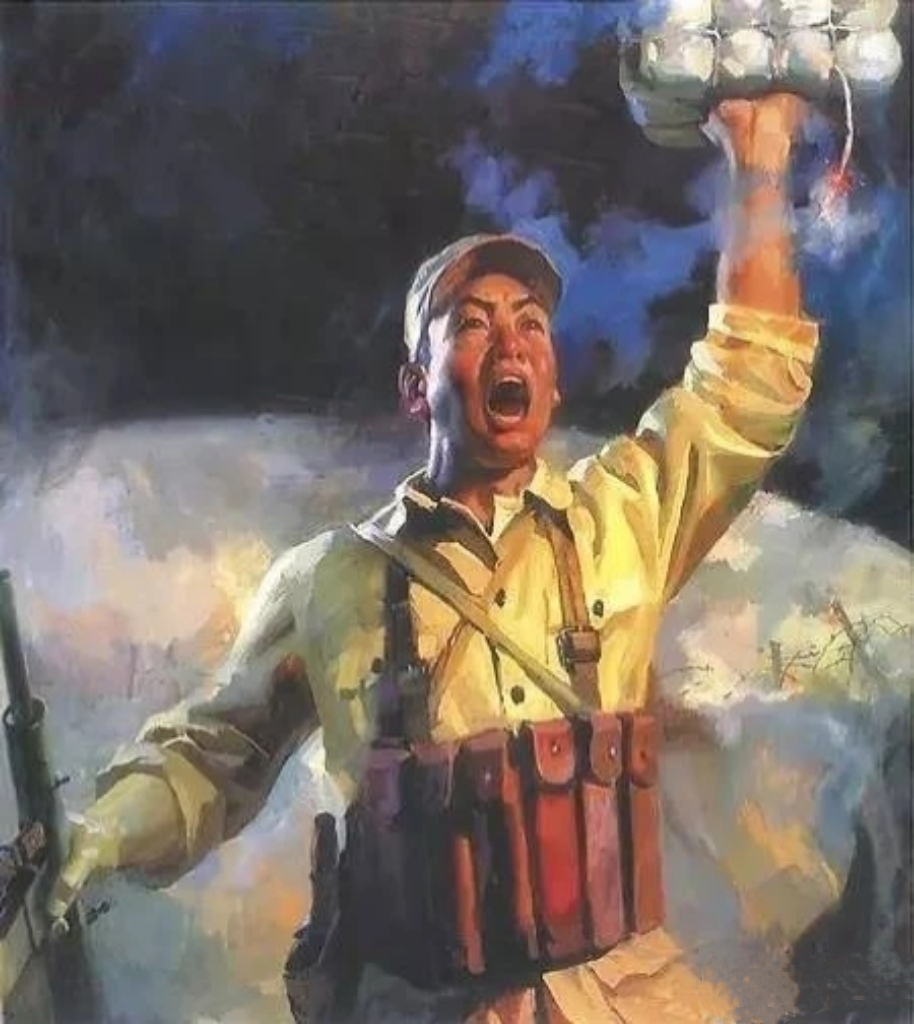 一组大义凛然的油画,致敬八一建军节