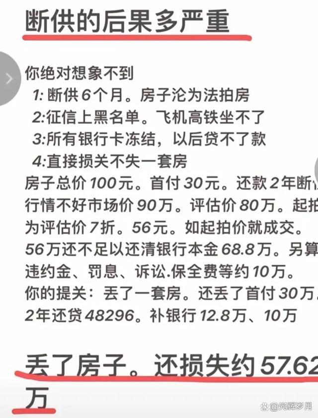 被坑了!买房按揭30年,断供几个月,因逾期未还,银行查封法拍