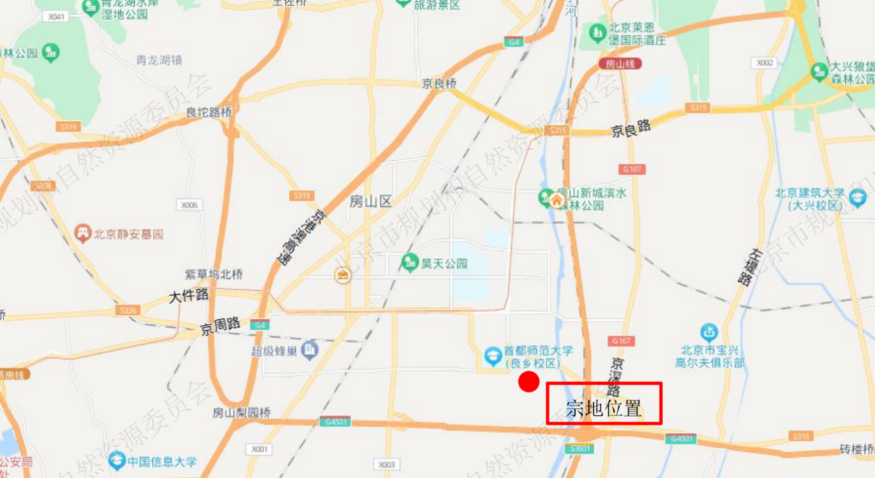 房山地图 良乡图片