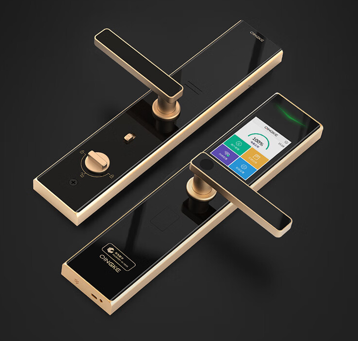 青稞q7智能门锁,指纹识别技术升级,开锁更精准!