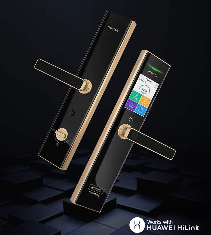 青稞q7智能门锁,指纹识别技术升级,开锁更精准!