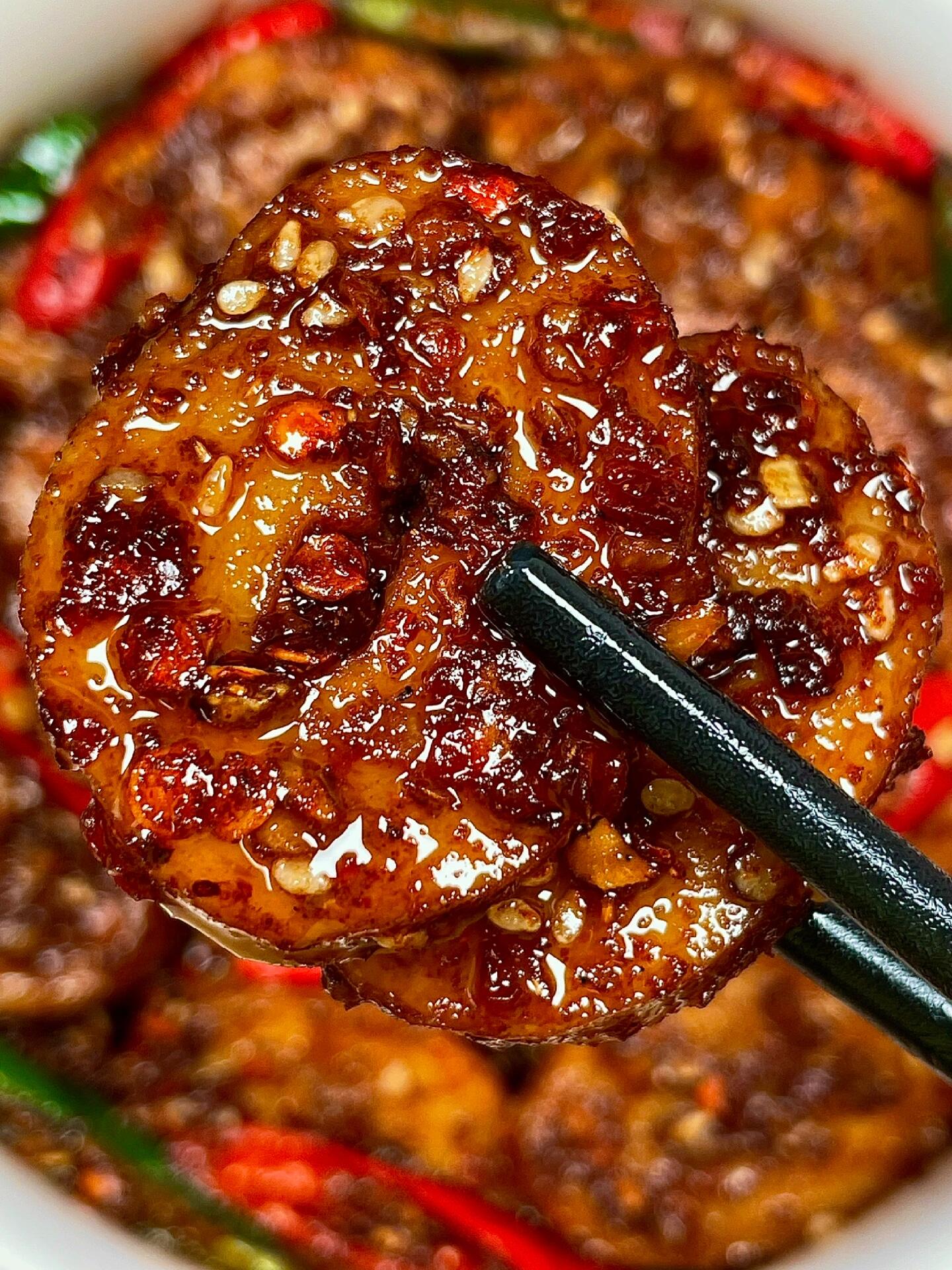 超好吃的辣炒面筋