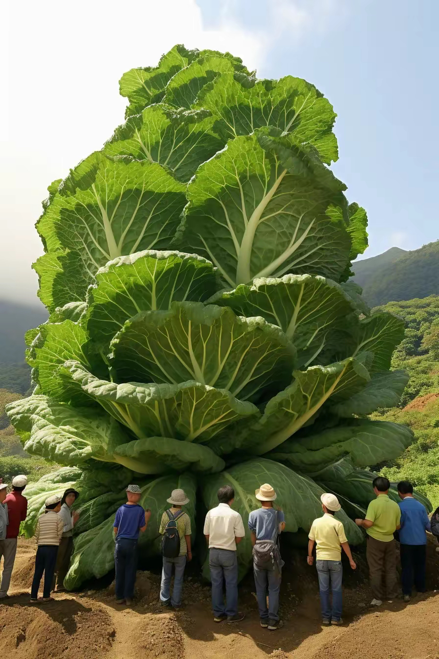 一棵白菜图片