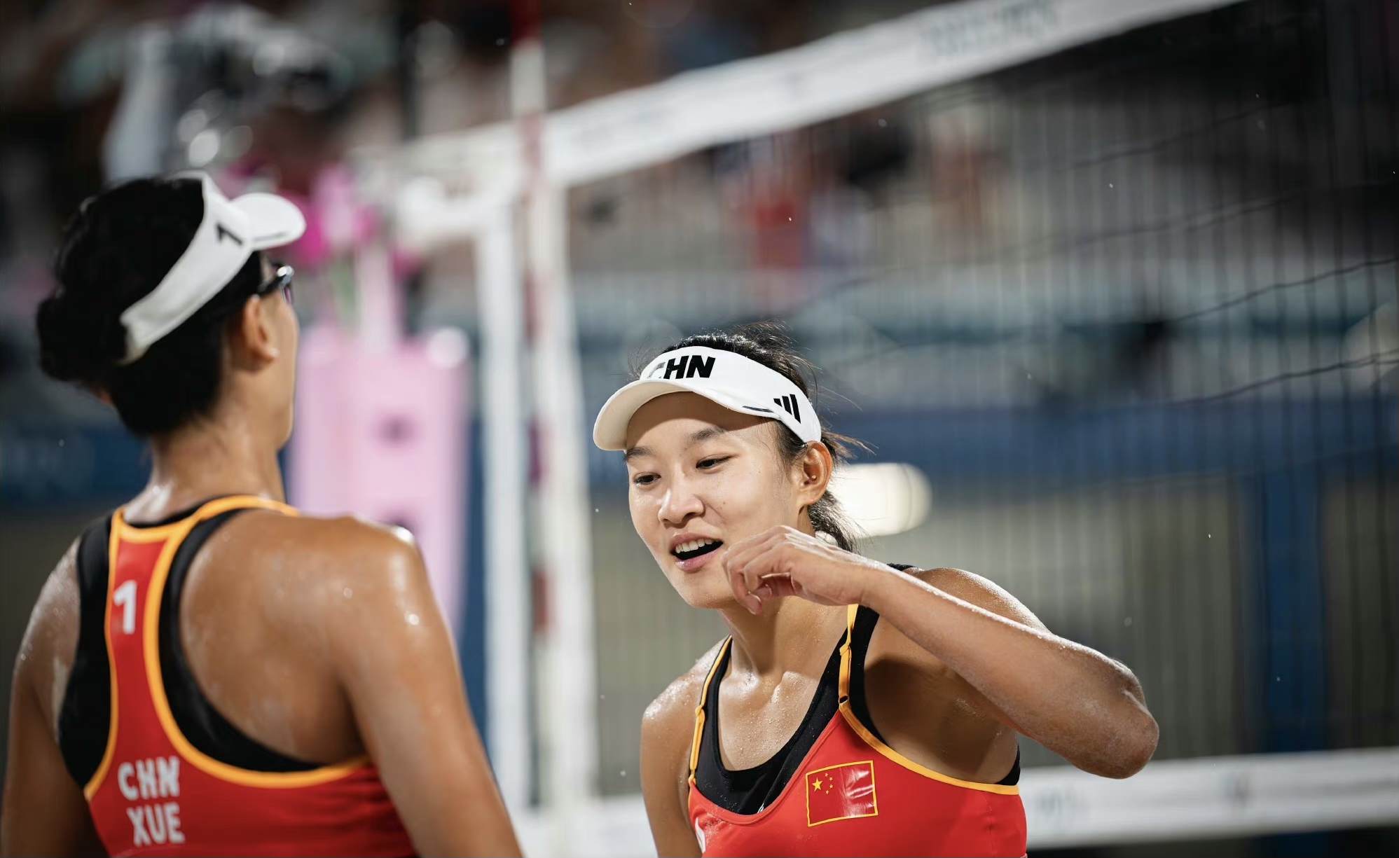 女子沙排小组赛薛晨/夏欣怡比赛中断 8月1日巴黎,女子沙排小组赛最后