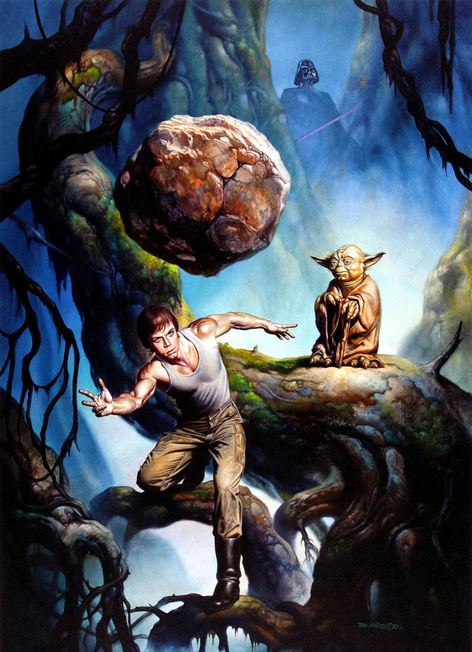 美国画家boris vallejo星球大战绘画作品欣赏,用细腻而