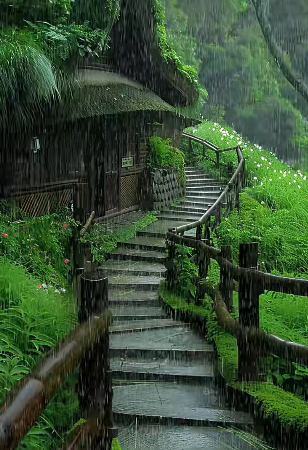 和风细雨图片一年级图片