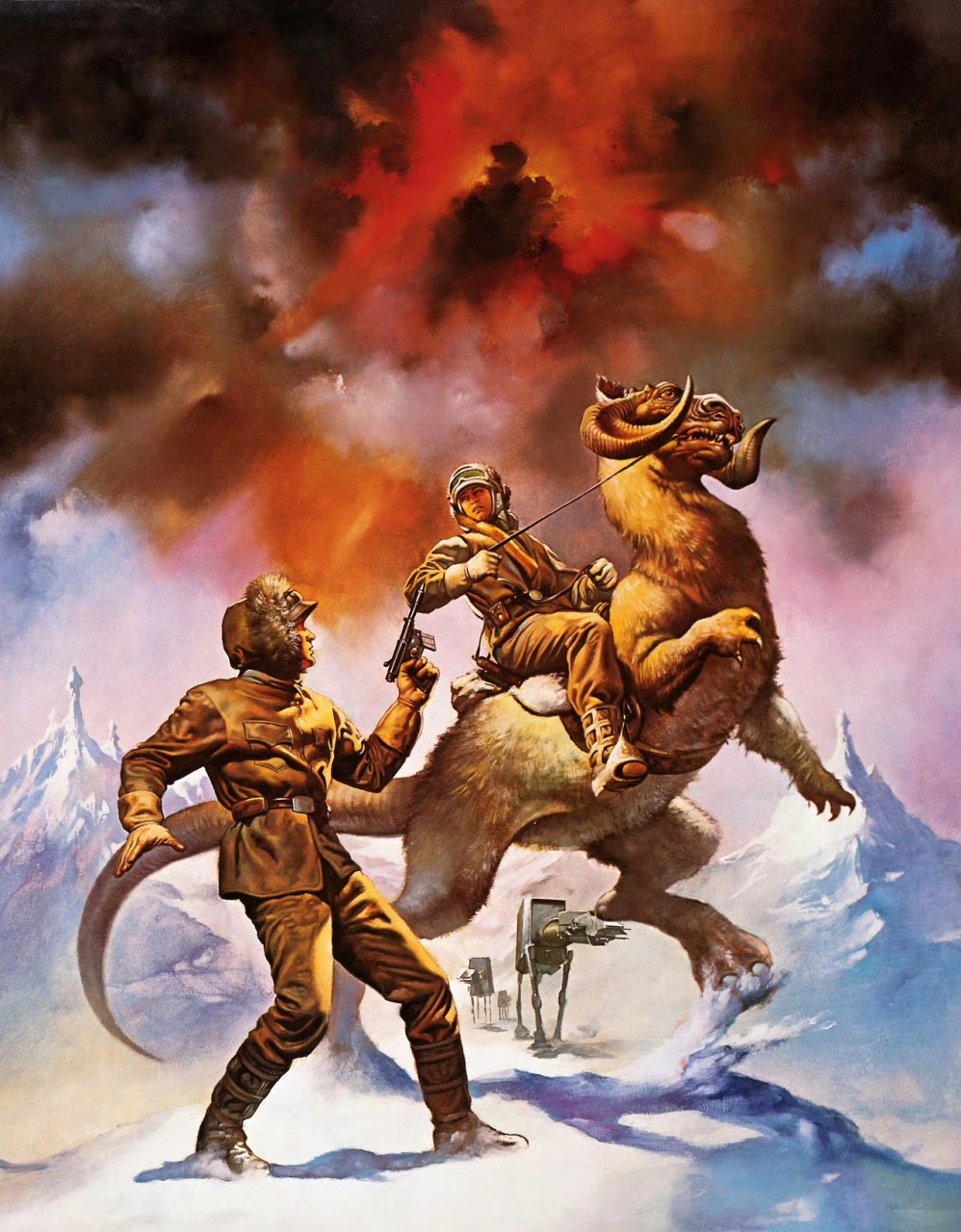 美国画家boris vallejo星球大战绘画作品欣赏,用细腻而复古的风格塑造