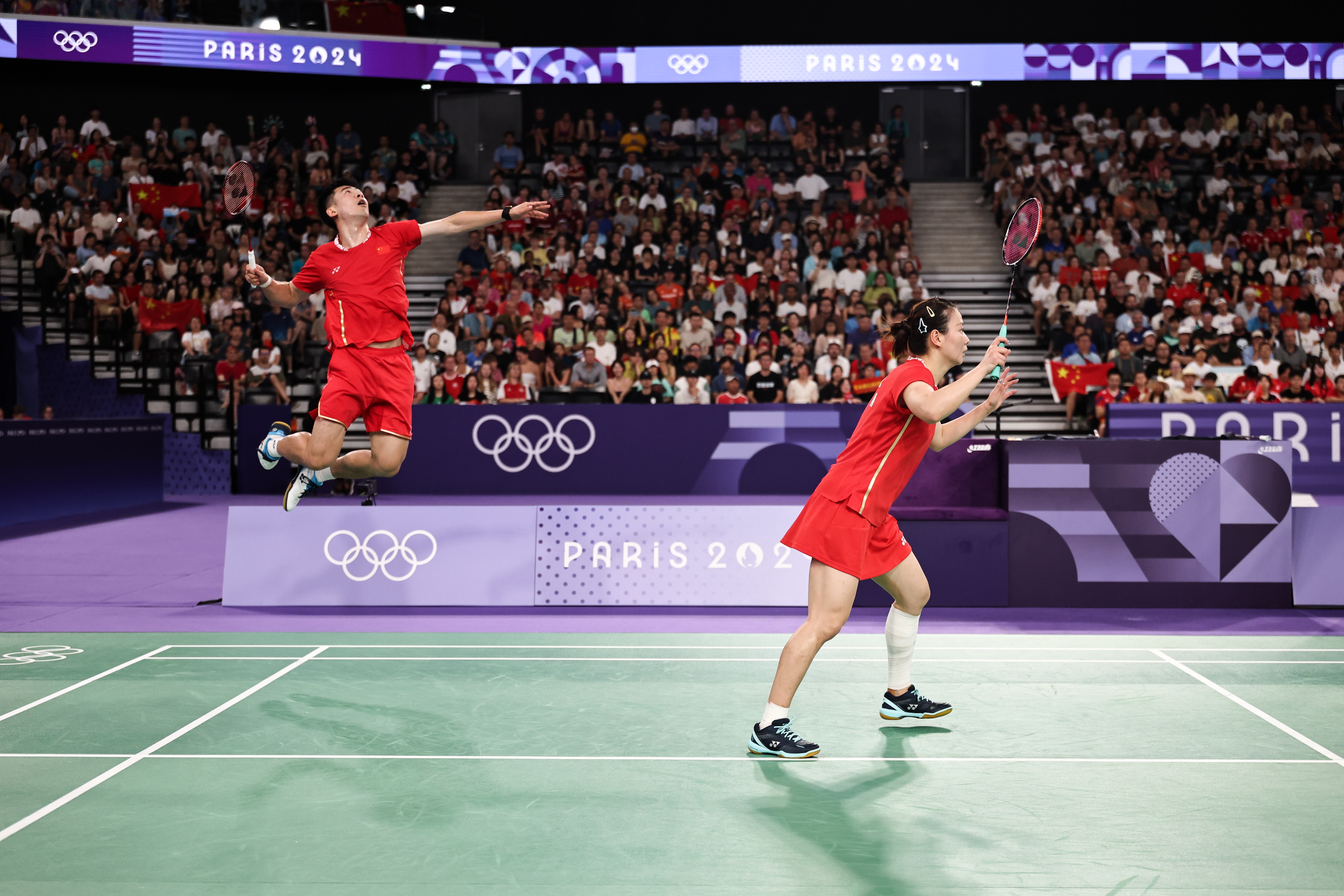 黄雅琼/郑思维赛事全胜豪取中国军团第13金!