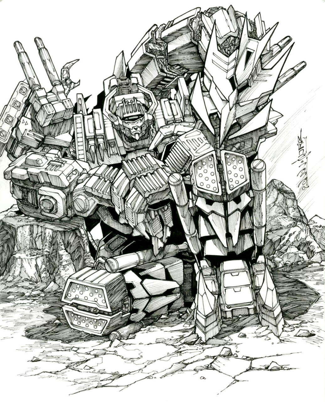 动态夏日征集令# #插画# #变形金刚