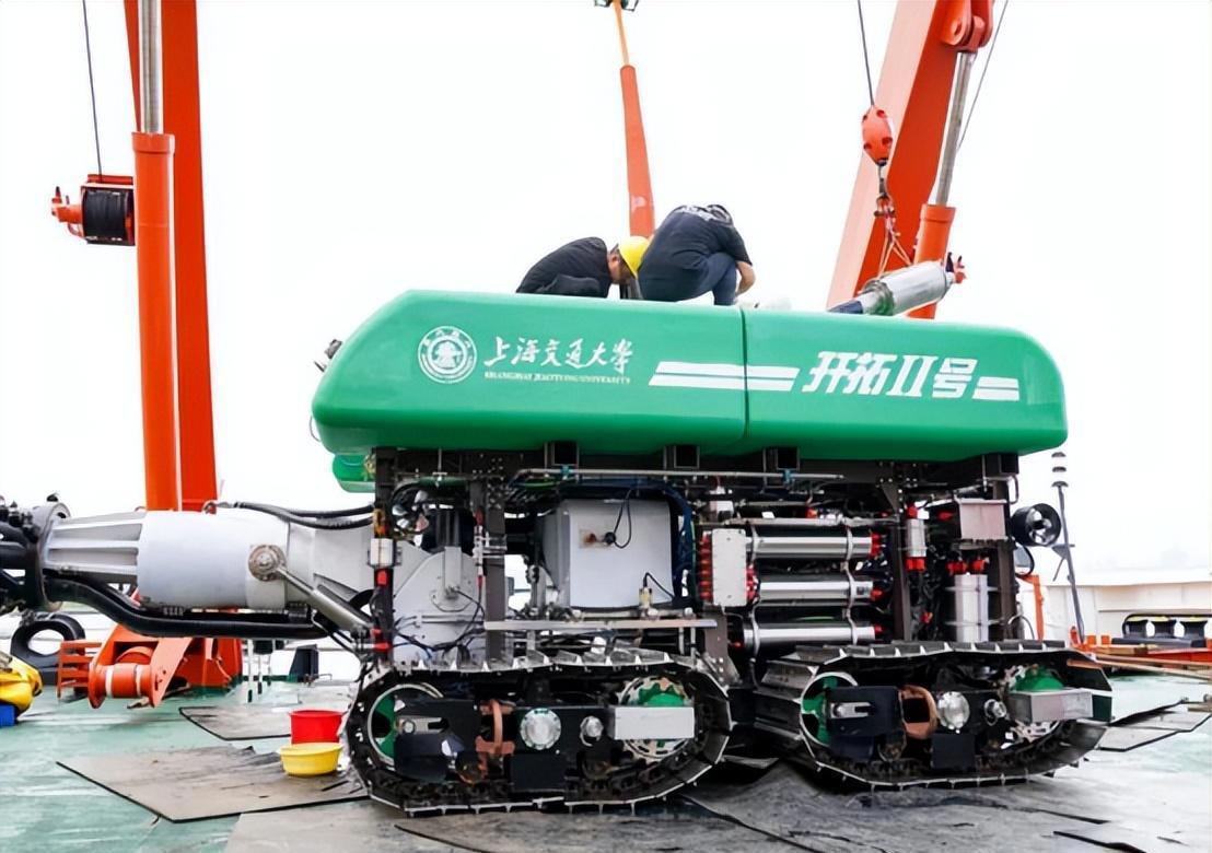 "开拓二号"深海采矿车成功完成海试,可覆盖整片南海的海底资源