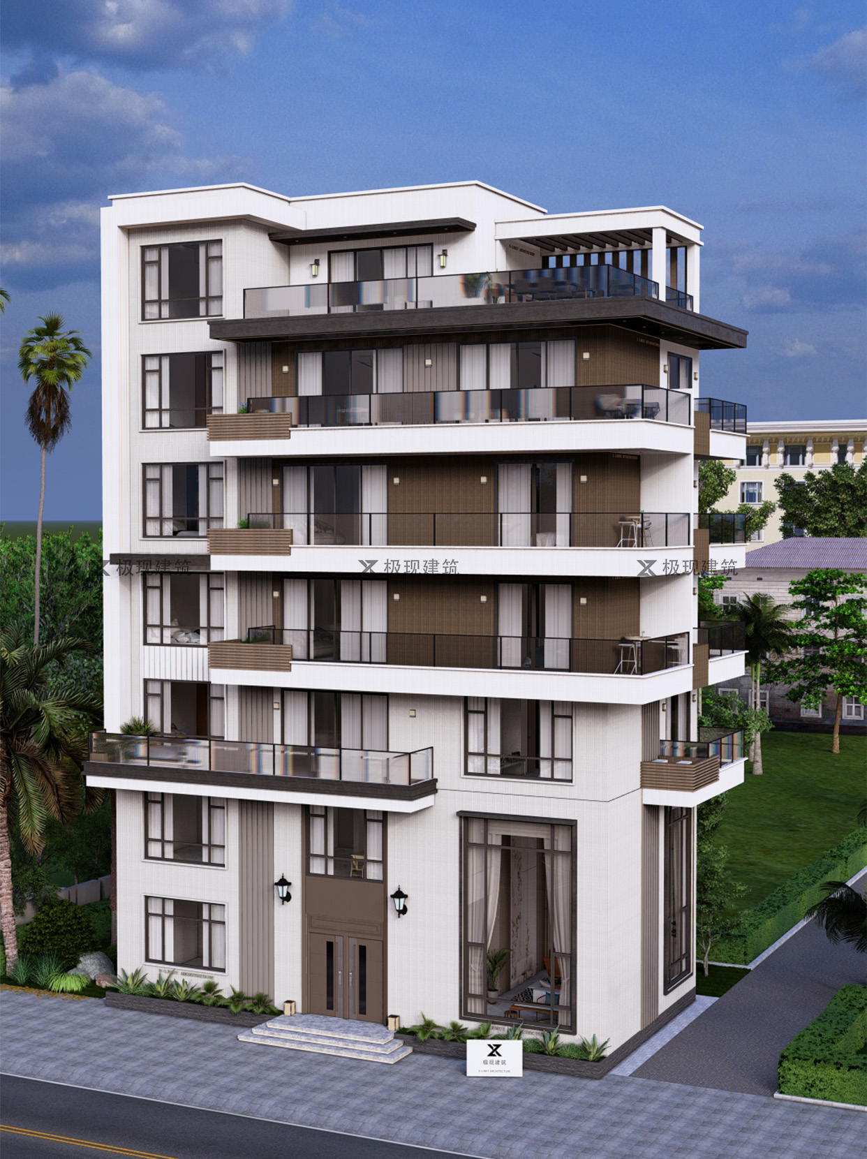 广东湛江丨六层现代风格自建别墅