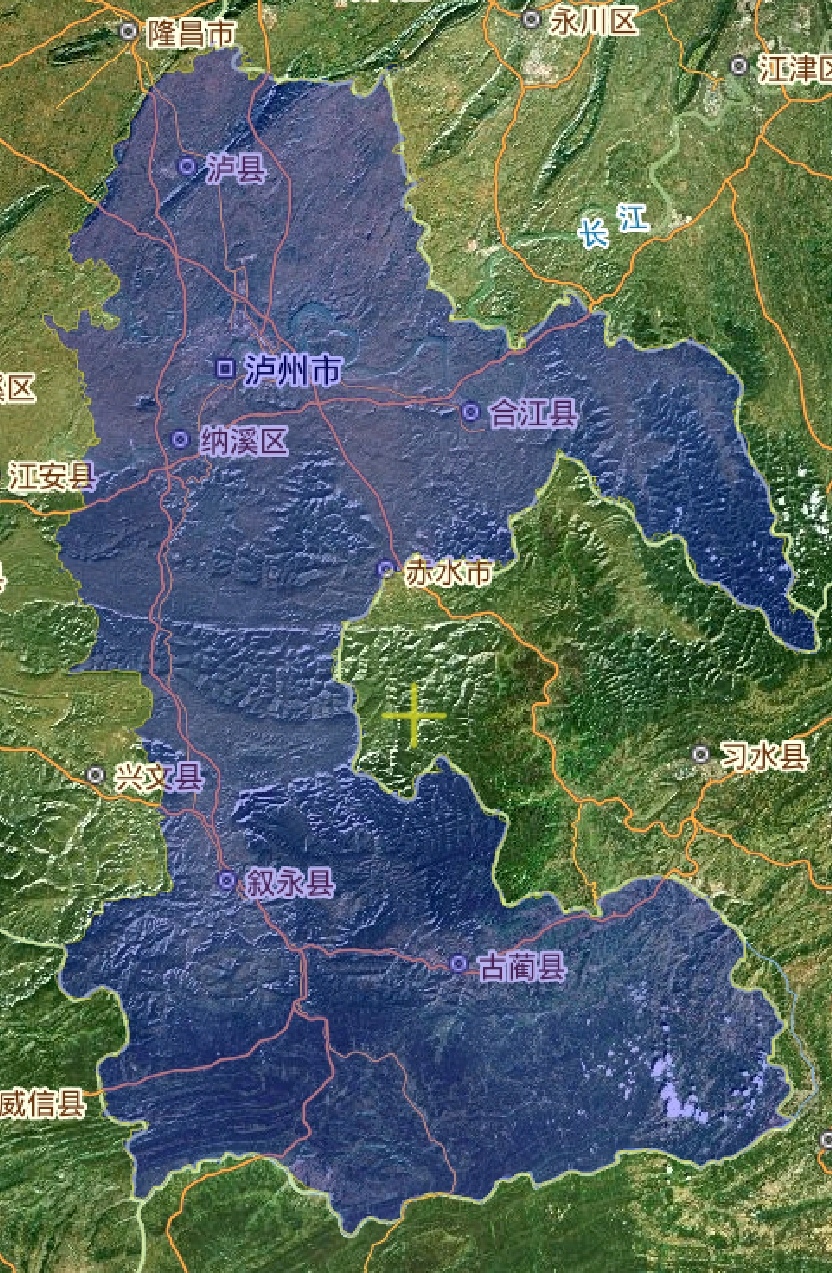 合江县地理位置图片