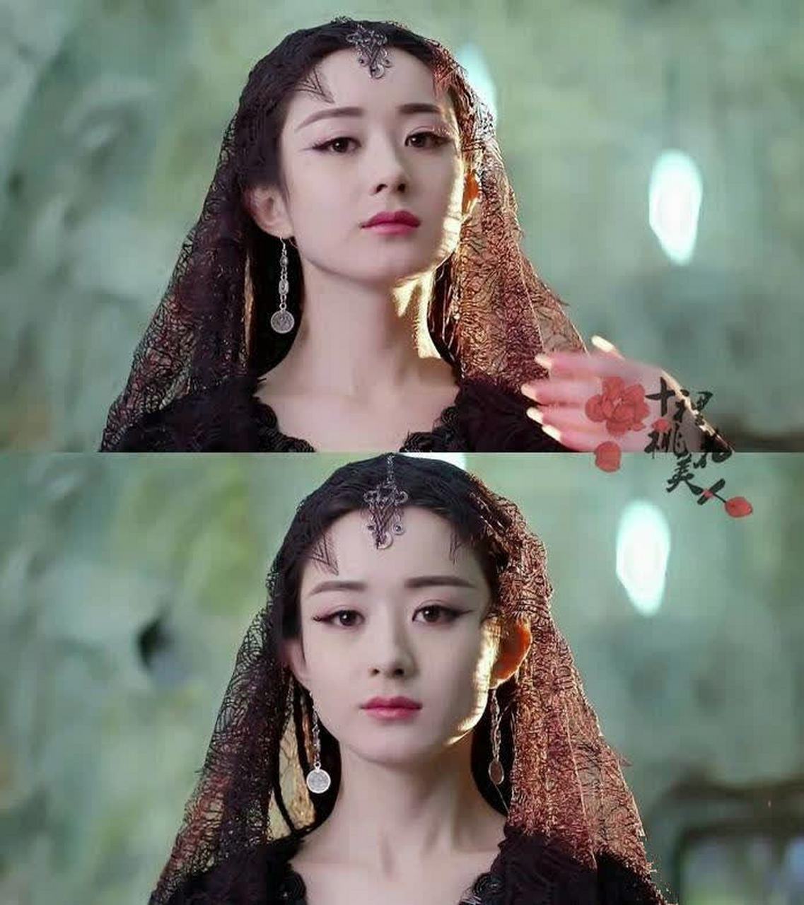 蜀山战纪里面赵丽颖饰演的玉无心,寒玉本无心,奈何总深情.