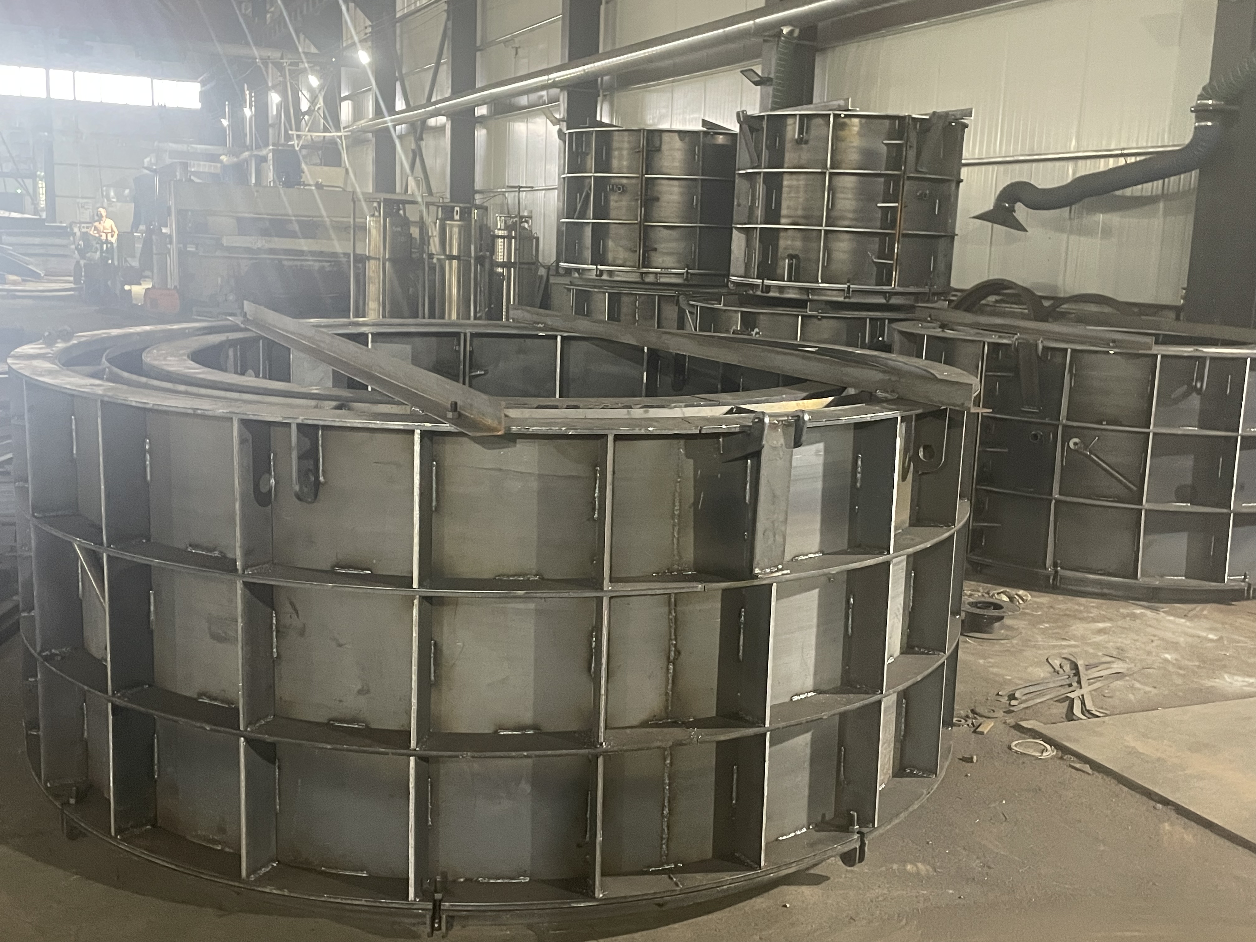 圆形检查井模具市政电缆井模具