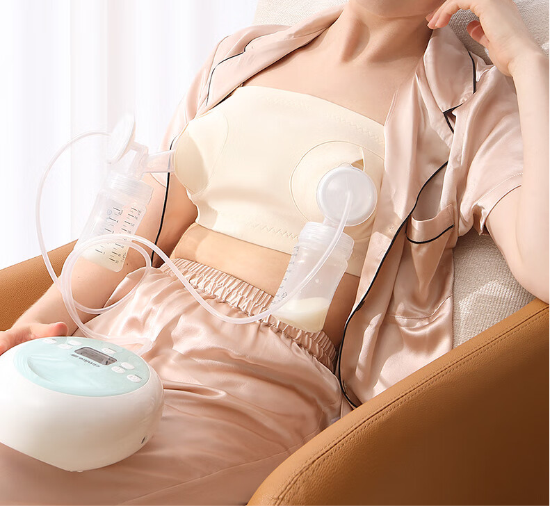 喜咪乐电动吸奶器s6p,四缸静音马达,深夜使用不打扰宝宝和家人