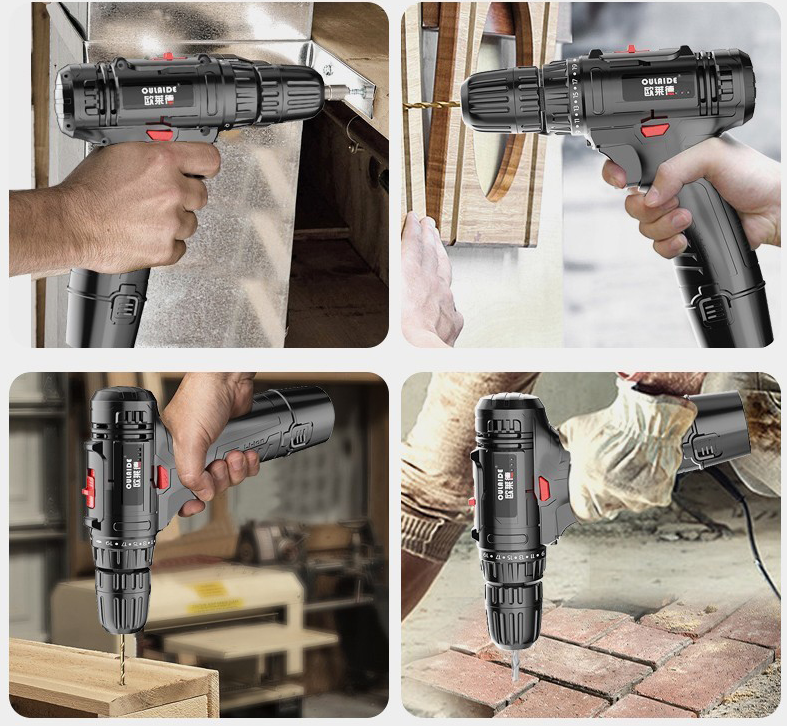 德国欧莱德五金工具套装:710w大功率,钻墙如泥,劲力十足!