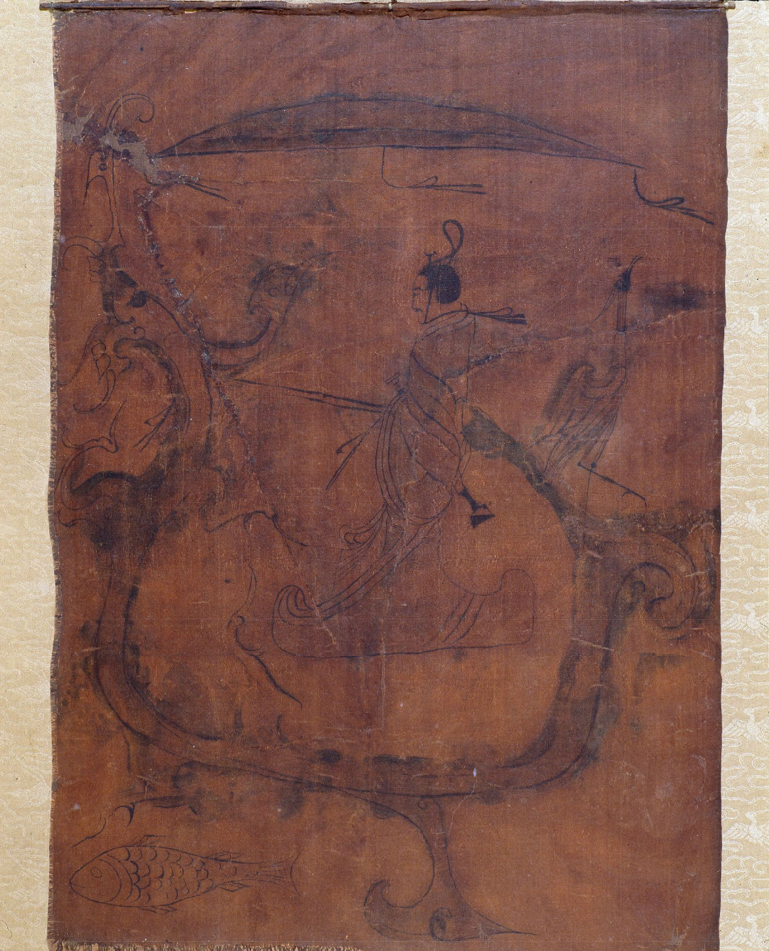 浪漫的楚人—战国帛画